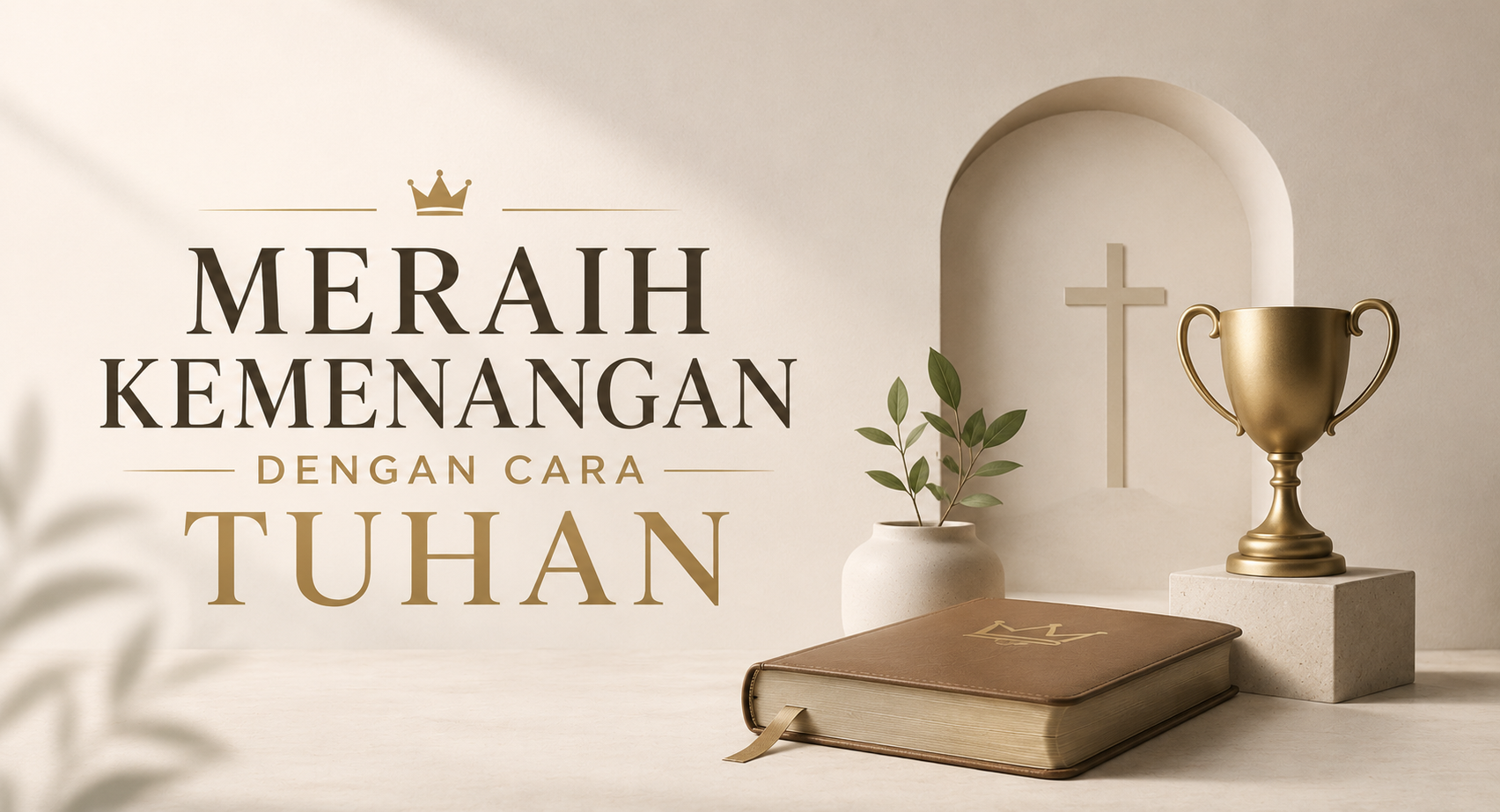 MERAIH KEMENANGAN DENGAN CARA TUHAN (1)