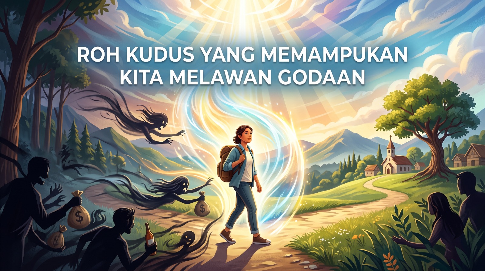 ROH KUDUS YANG MEMAMPUKAN KITA MELAWAN GODAAN